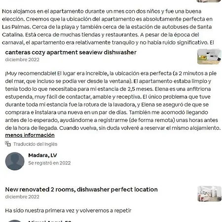 Apartament 2rooms, Dishwasher Good Location Canteras *