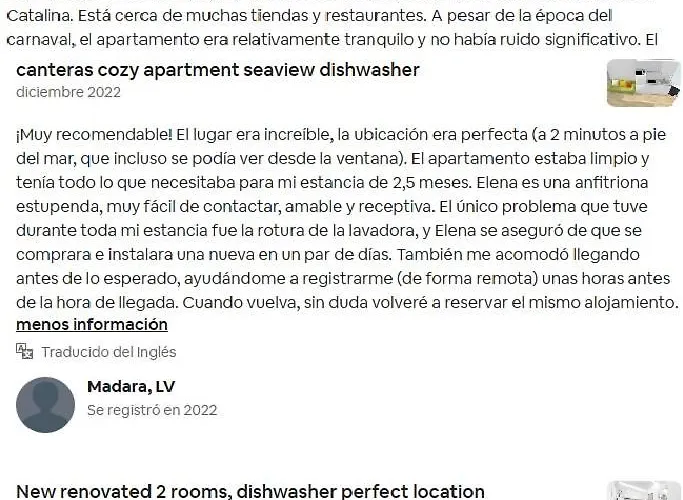 아파트 2rooms, Dishwasher Good Location Canteras *